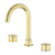 Nero Kara Basin Set Brushed Gold