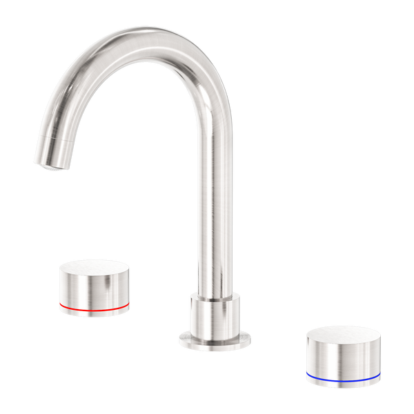 Nero Kara Basin Set Brushed Nickel
