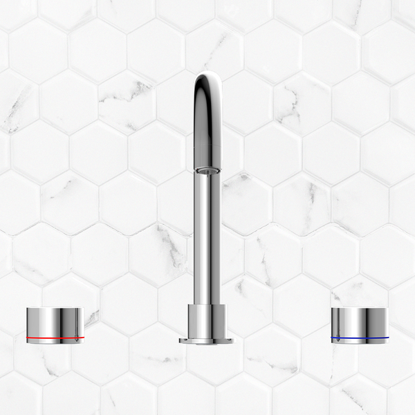 Nero Kara Basin Set Chrome