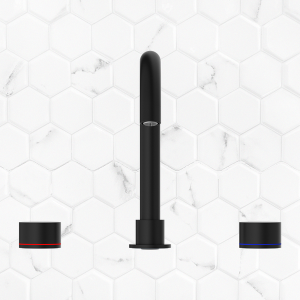 Nero Kara Basin Set Matte Black