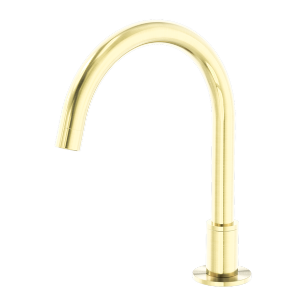 Nero Kara Hob Mount Bath Spout Only G1/2 Female Inlet Brushed Gold