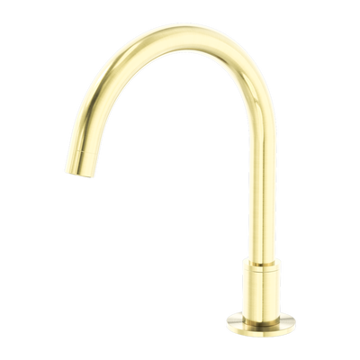 Nero Kara Hob Mount Bath Spout Only G1/2 Female Inlet Brushed Gold