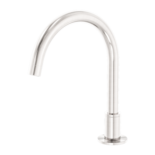 Nero Kara Hob Mount Bath Spout Only G1/2 Female Inlet Brushed Nickel