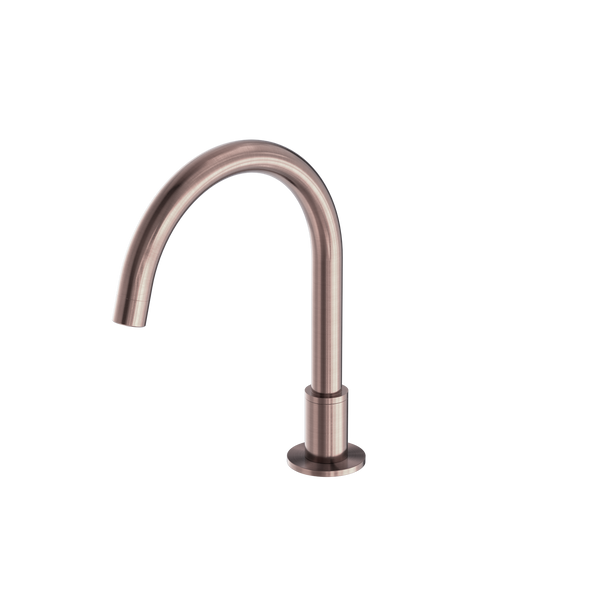 Nero Kara Hob Mount Bath Spout Only G1/2 Female Inlet Brushed Bronze