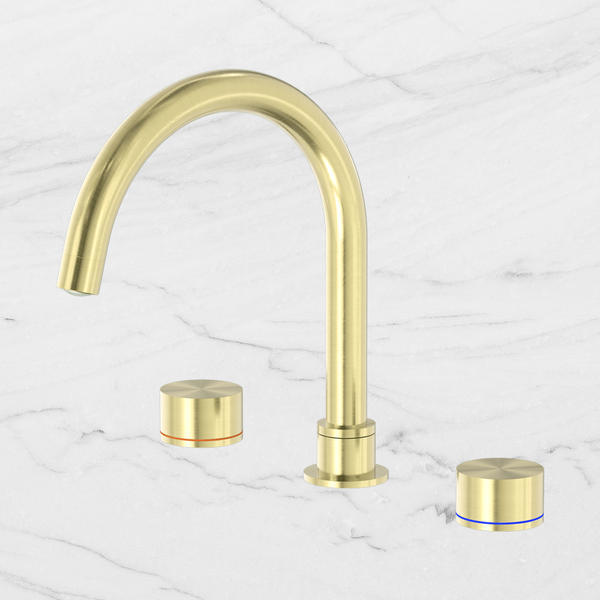 Nero Kara Bath Set Brushed Gold