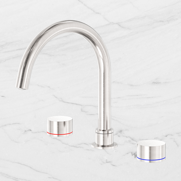 Nero Kara Bath Set Brushed Nickel