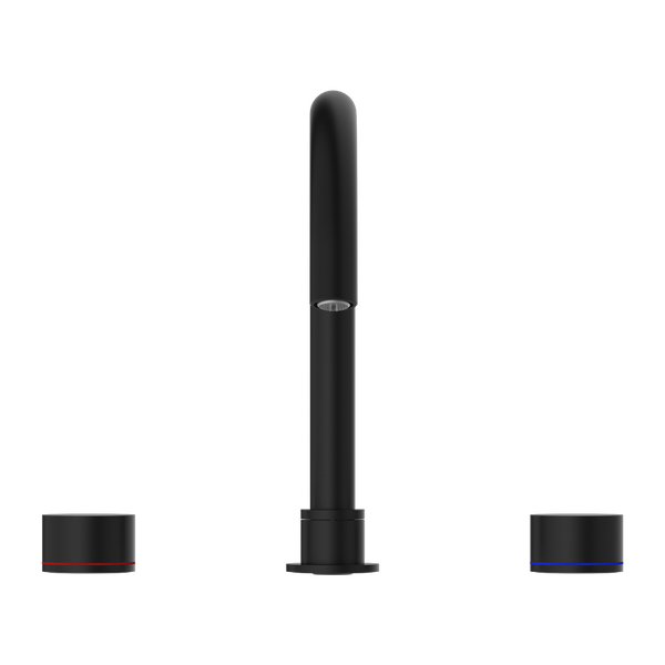 Nero Kara Bath Set Matte Black