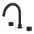 Nero Kara Bath Set Matte Black