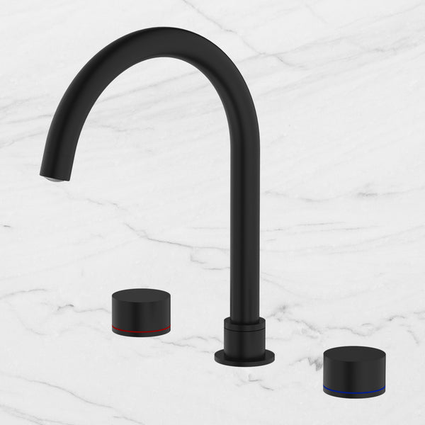 Nero Kara Kitchen Set Matte Black