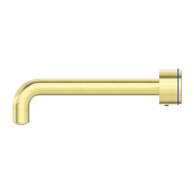 Kara Wall Basin Set 180mm Brushed Gold