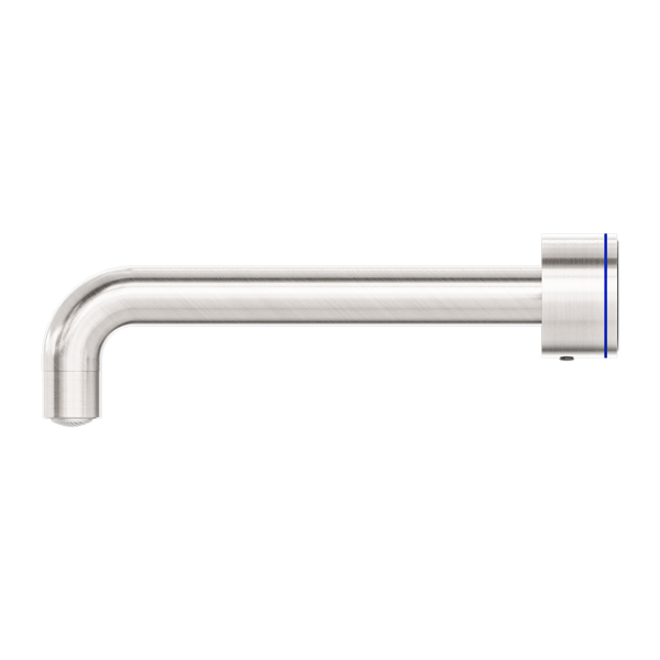 Nero Kara Wall Basin Set 180mm Brushed Nickel