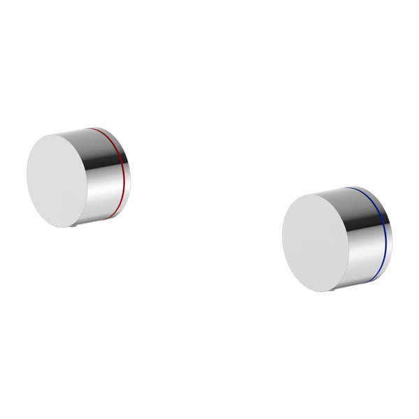 Nero Kara Wall Top Assemblies Chrome