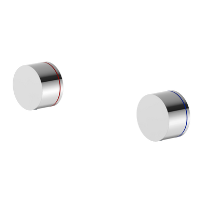 Nero Kara Wall Top Assemblies Chrome