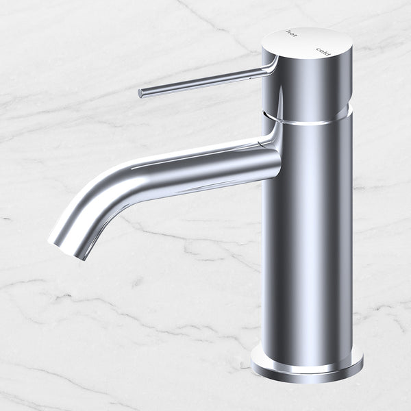 Nero Mecca Basin Mixer Chrome