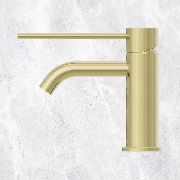 Nero Mecca Care Basin Mixer Brushed Gold