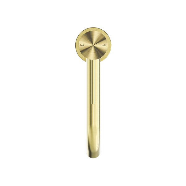 Nero Mecca Mid Tall Basin Mixer Brushed Gold