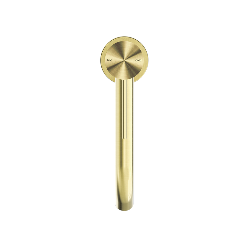 Mecca Mid Tall Basin Mixer Brushed Gold