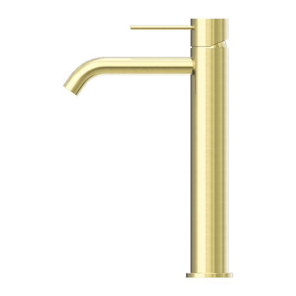 Nero Mecca Tall Basin Mixer Brushed Gold