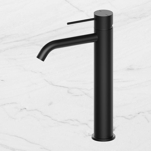 Nero Mecca Tall Basin Mixer Matte Black