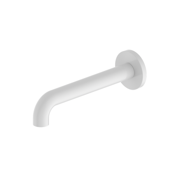 Nero Mecca Basin/Bath Spout Only 120mm Matte White