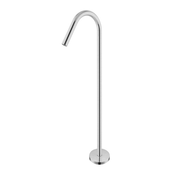 Nero Mecca Freestanding Bath Spout Only Brushed Nickel
