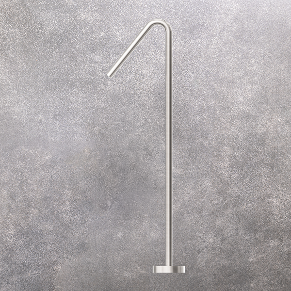 Nero Mecca Freestanding Bath Spout Only Brushed Nickel