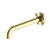 Nero Mecca Wall Basin/Bath 160mm Spout Brushed Gold