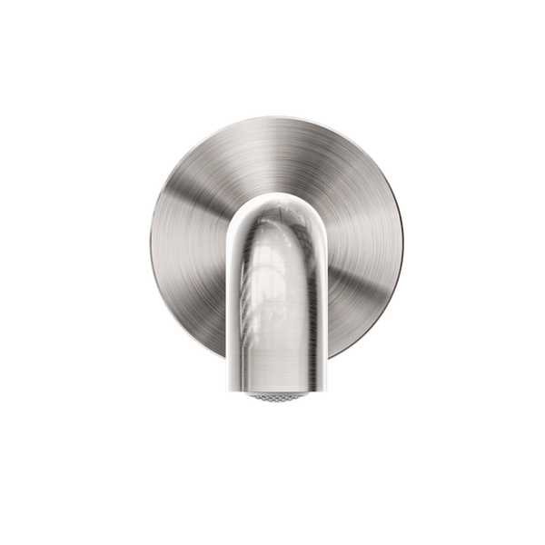 Nero Mecca Basin/Bath Spout Only 160mm Brushed Nickel