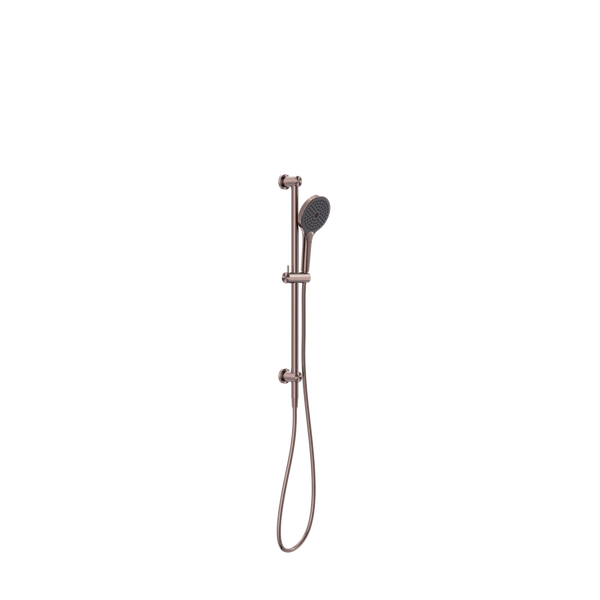 Nero Mecca Shower Rail With Air Shower II Brushed Bronze