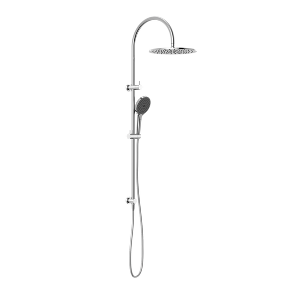 Nero Mecca Twin Shower with Air Shower II Chrome