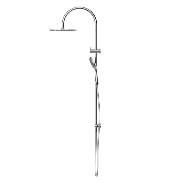 Nero Mecca Twin Shower with Air Shower II Chrome
