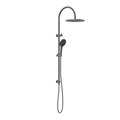 Nero Mecca Twin Shower With Air Shower II Gun Metal