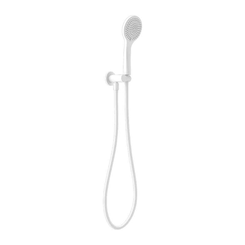 Mecca Hand Hold Shower With Air Shower Matte White