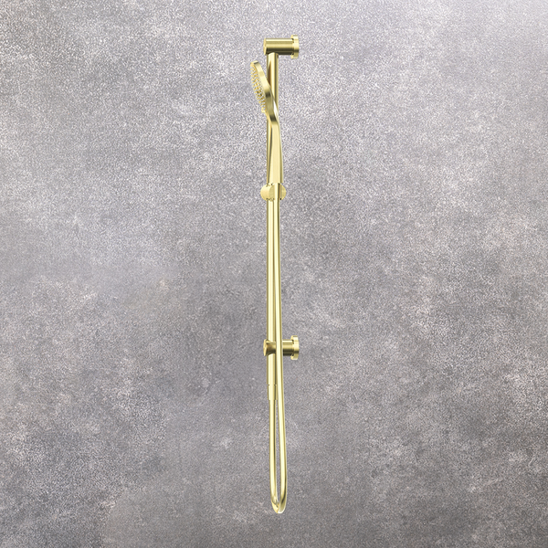Nero Mecca Rail Shower With Air Shower Brushed Gold