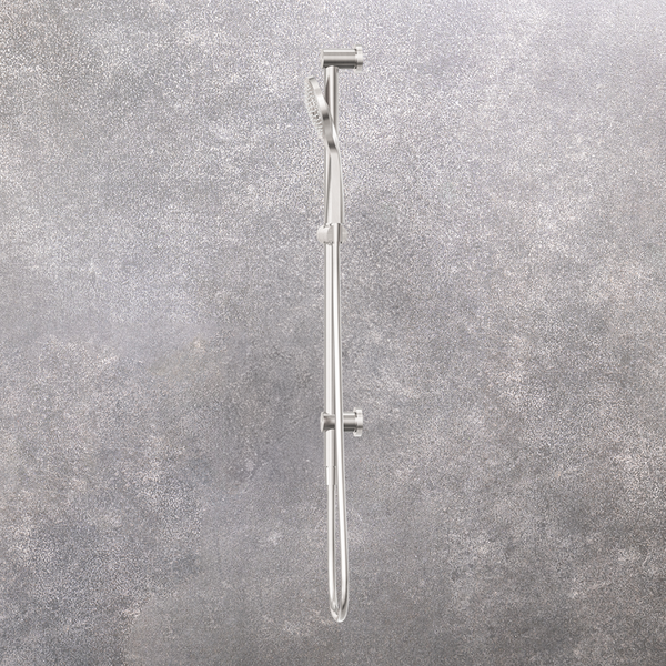 Nero Mecca Rail Shower With Air Shower Brushed Nickel