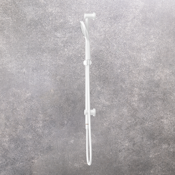 Nero Mecca Rail Shower With Air Shower Matte White