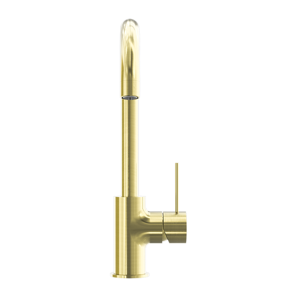 Nero Mecca Brushed Gold Kitchen Mixer