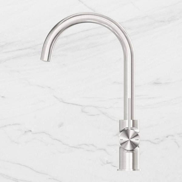 Nero Mecca Brushed Nickel Kitchen Mixer