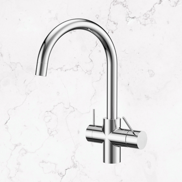Nero Mecca 3 Way Filtered Mixer Tap Chrome