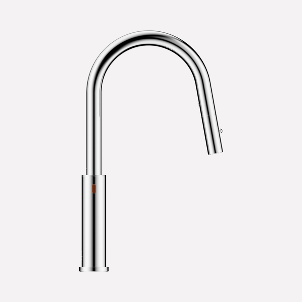 Nero Mecca Smart Sensor Pull Out Kitchen Mixer Chrome