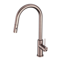 Nero Mecca Brushed Bronze Pull Out Sink Mixer With Veggie Spray Function