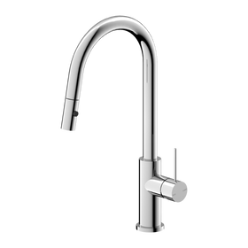 Mecca Chrome Pull Out Sink Mixer With Veggie Spray Function