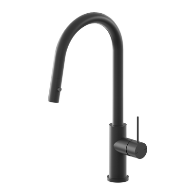 Mecca Matte Black Pull Out Mixer With Veggie Spray Function