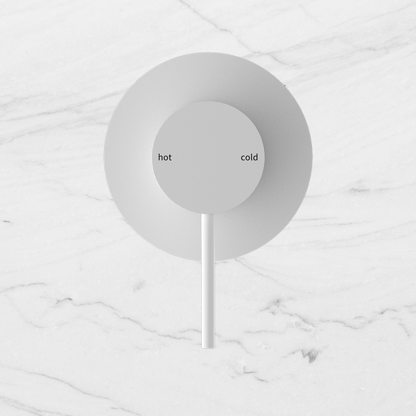 Nero Mecca Shower Mixer Matte White
