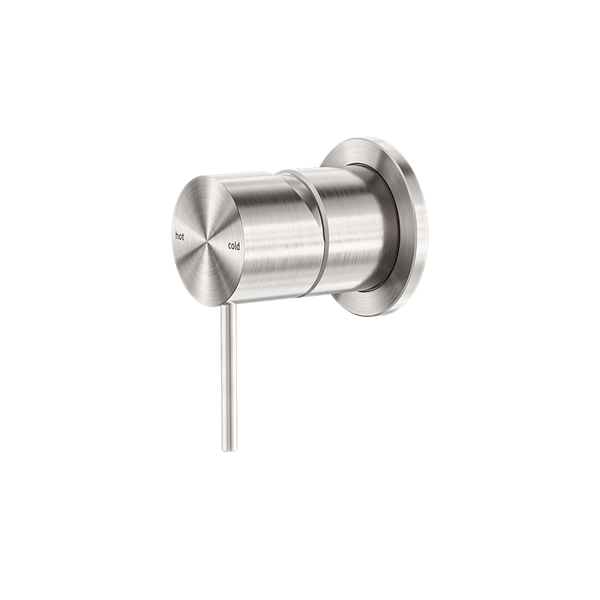 Nero Mecca Shower Mixer with 60mm Plate Brushed Nickel