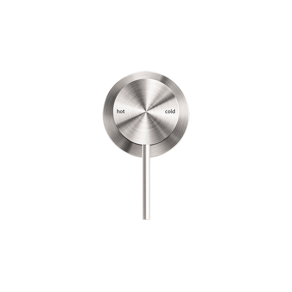 Nero Mecca Shower Mixer with 60mm Plate Brushed Nickel