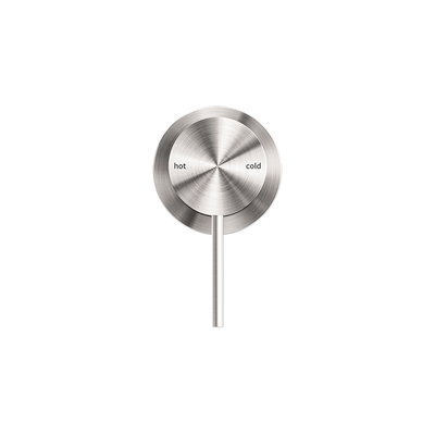 Mecca Shower Mixer with 60mm Plate Brushed Nickel