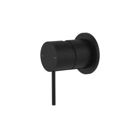 Mecca Shower Mixer with 60mm Plate Matte Black
