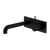 Nero Mecca Wall Basin/Bath Mixer Handle Up 120mm Matte Black