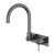Nero Mecca Wall Basin/Bath Mixer Swivel Spout Gun Metal